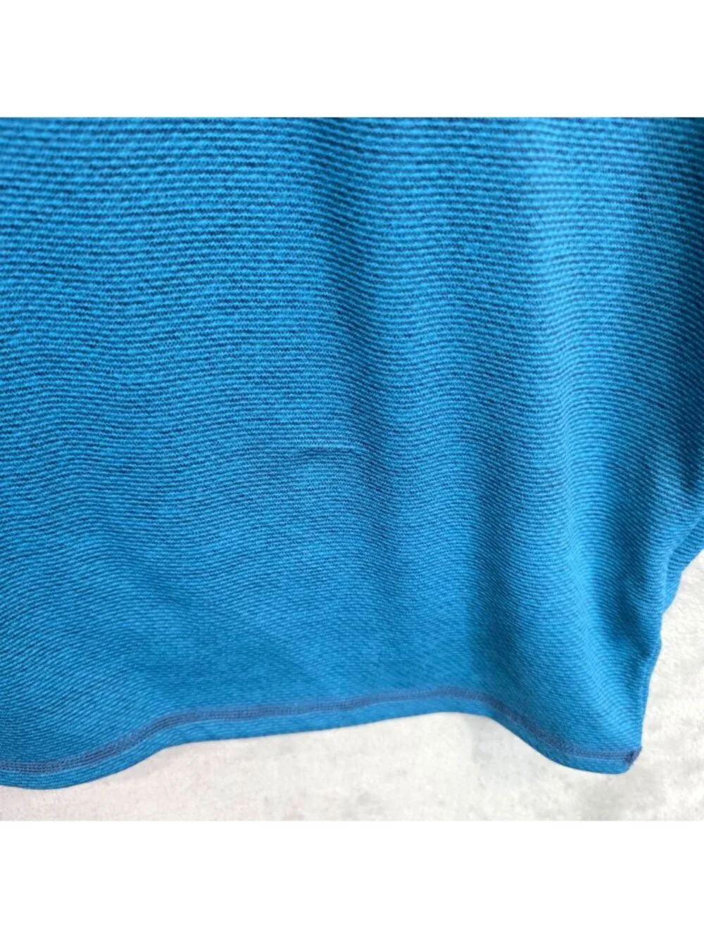 Mens The North Face Blue FlashDry Polo Shirt Short Sleeve Polyester Size XXL